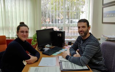 La concejala de Educación hace una ronda de visitas a los colegios