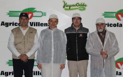 El Ministro Pedro Duque visita Agrícola Villena