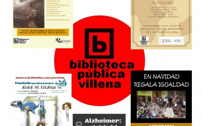 Diciembre de biblioteca: un puñado de actividades para disfrutar estos días en las Bibliotecas de Villena