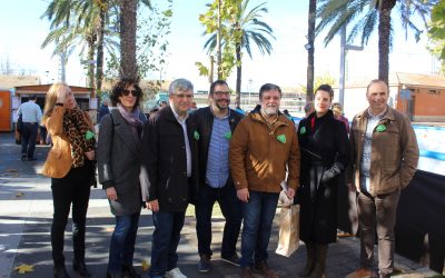 La Feria de Navidad concentra a las familias en el Paseo Chapí