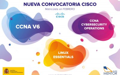 Abierto el periodo de matrícula en los cursos CISCO del Aula Mentor de Villena