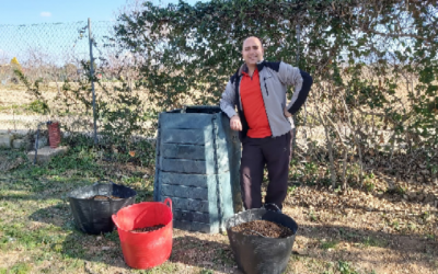 El proyecto de compostaje doméstico comienza a dar sus frutos