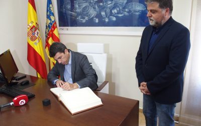 El Presidente de la Diputación confirma el nuevo parque de bomberos en El Rubial