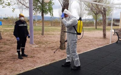 Continúan las labores de prevención de la UME en Villena