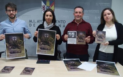 El cartel de Semana Santa recoge elementos del patrimonio local