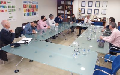 Reunión con Aguas de Elche para conocer el servicio de empresa mixta