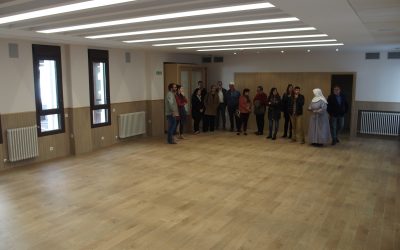 La Corporación Municipal visita las obras del asilo