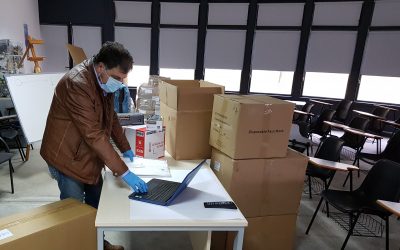 El Consorcio de Residuos Crea reparte EPIs entre los ayuntamientos de su área de gestión