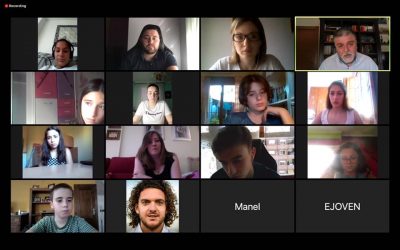 Jóvenes de Villena mantienen un encuentro virtual con el Alcalde y la concejala de Juventud para transmitirle sus inquietudes