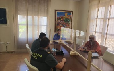 El Alcalde se reúne con el nuevo Teniente de la Guardia Civil en Villena