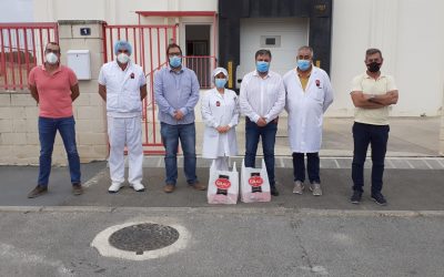 El Alcalde y el concejal de Industria visitan las instalaciones de Cárnicas Grau