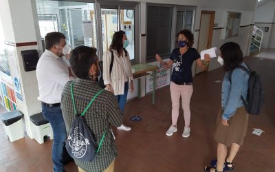 Visita a los centros educativos en la vuelta del curso escolar