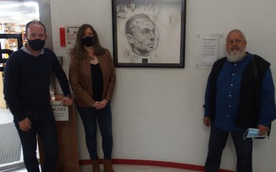 El alcalde expresa el dolor de Villena por el fallecimiento del artista Pedro Marco