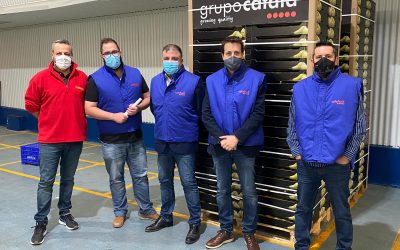 Visita a la finca ‘Los Frutales’ para extender el proyecto del Puerto Seco en Villena