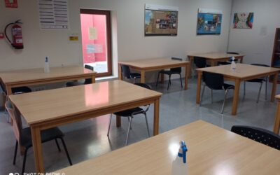 Reapertura de la Sala de Estudios con todas las medidas de seguridad