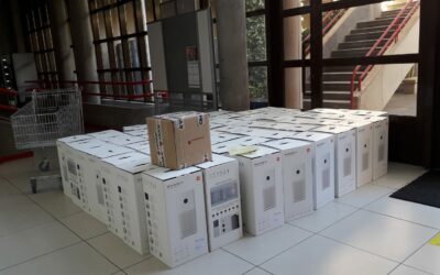 La Concejalía de Educación reparte 62 filtros Hepa y 59 medidores más de CO² en los centros educativos de Villena