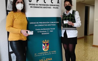La Unidad de Prevención de Conductas Adictivas reparte 3.000 porta-mascarillas entre la comunidad educativa y entidades sociosanitarias