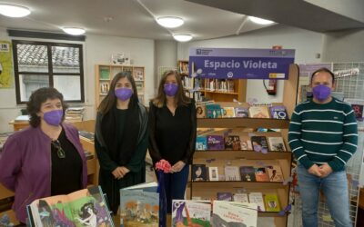 Las bibliotecas de Villena inauguran sus ‘espacios violetas’