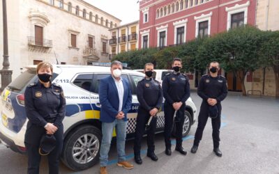 Los cuatro nuevos oficiales de la Policía Local toman posesión de su nuevo cargo