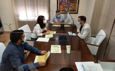 El Secretario Autonómico presenta los presupuestos participativos del Consell al equipo de Gobierno de Villena