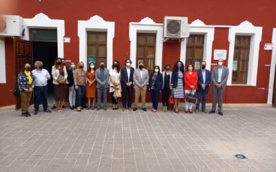 El alcalde recibe a la rectora de la Universidad de Alicante y al nuevo director de la Sede Universitaria de Villena