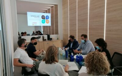 El equipo de Gobierno visita la empresa Singularglass, especialistas en carpintería de aluminio y cristales de gran formato y personalizados