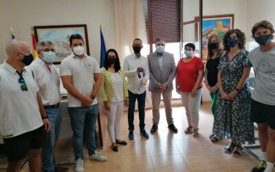 Villena recibe al medallista olímpico Pablo Carreño