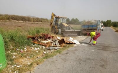 El Ayuntamiento recuerda las normas y horarios de la recogida de enseres y gestión de residuos en diseminados