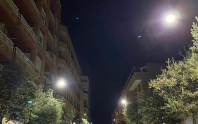 El Ayuntamiento termina las obras de mejora de las luminarias de la calle La Virgen que permiten ahorros energéticos de 8.590 euros anuales