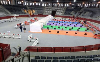 Martes y jueves, los días de vacunación anti Covid-19 sin cita en el Espacio Plurifuncional de la Plaza de Toros