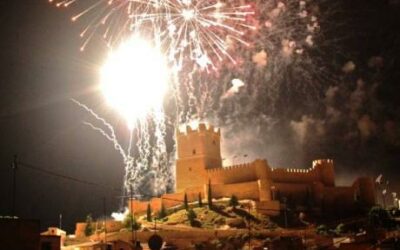 Villena ofrece un espectáculo de fuegos artificiales esta medianoche en honor a la Patrona de la ciudad
