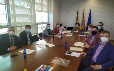 Ayuntamiento, Grupo Eiffage Infraestructuras y Echo XXI se reúnen con Conselleria para iniciar la tramitación del Nodo Logístico del Levante Interior