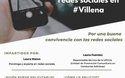 La UPCCA ofrece a centros escolares un taller para padres y madres sobre uso responsable de redes sociales