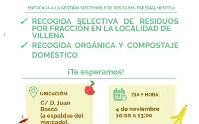 Ayuntamiento y Consorcio Crea ofrecen información sobre los sistemas selectivos de recogida de residuos