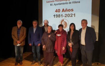 Villena celebra el 40 aniversario de la creación del Gabinete Psicopedagógico Municipal