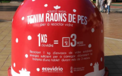 El Ayuntamiento inicia la campaña navideña de concienciación de reciclaje de vidrio   