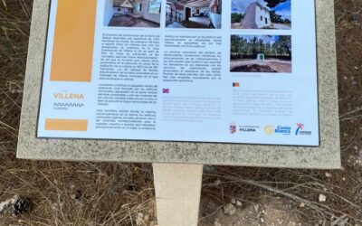 Turismo renueva los atriles interpretativos del patrimonio de Villena