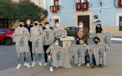 El Ayuntamiento recibe al Club Voleibol Villena, campeones juveniles de la Copa de España 2021