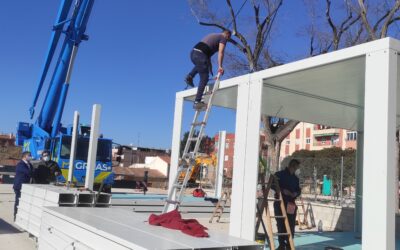 Educación comienza a instalar las aulas prefabricadas en el CEIP Príncipe Don Juan Manuel