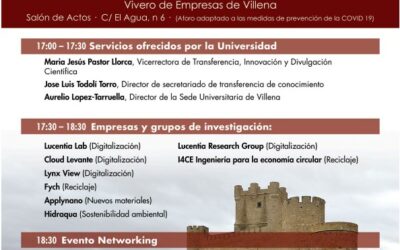 Gabinete de Promoción y Sede Universitaria organizan una jornada para vincular las necesidades de las empresas con la Universidad de Alicante