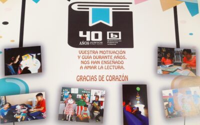 Leer es una fiesta,  40 años uniendo generaciones