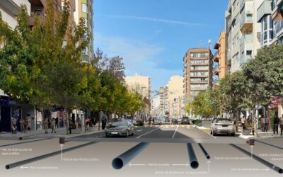 Las obras de la Avenida de la Constitución arrancan el lunes con los primeros trabajos de sustitución de la conducción general de agua