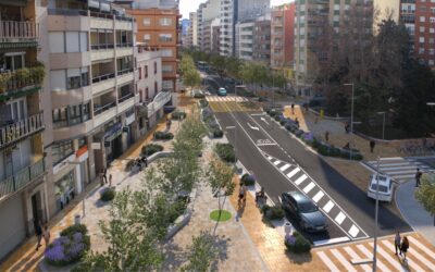 Villena presenta la obra de conversión de la Avenida Constitución en el nuevo Centro Comercial Abierto Urbano