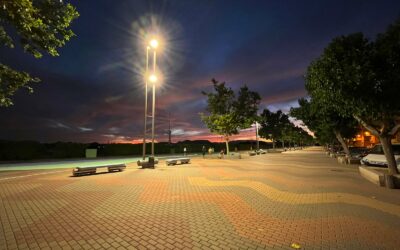 La Concejalía de Eficiencia Energética mejora las luminarias del Recinto Ferial