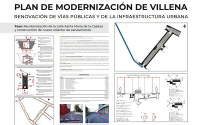 El Ayuntamiento comienza las obras del nuevo colector de aguas de saneamiento de la calle Santa María de la Cabeza y la renovación íntegra de la red de agua potable