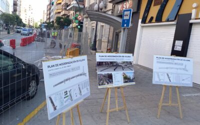 El servicio de autobús urbano desplaza las paradas de la Avenida Constitución por las obras