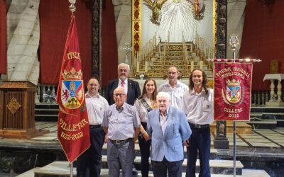 La Banda Municipal de Música de Villena conmemora su centenario con la bendición de su nueva bandera y una exposición que recorre su historia