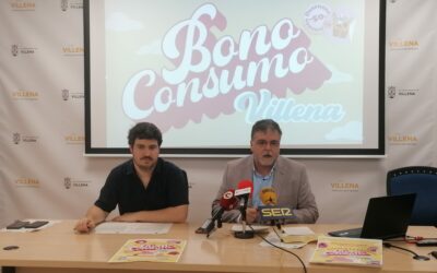 Villena lanza una nueva campaña de bonos de consumo con un importe de 171.731 € 