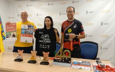 Villena celebra el próximo sábado la 40 Edición del Cross Nocturno