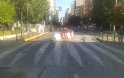 Las obras de la Avenida Constitución se paralizan por el periodo de compras navideño hasta la festividad de Reyes